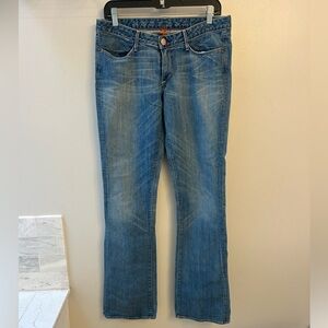 Earnest Sewn Hefner jeans woman's size 31 boot cut